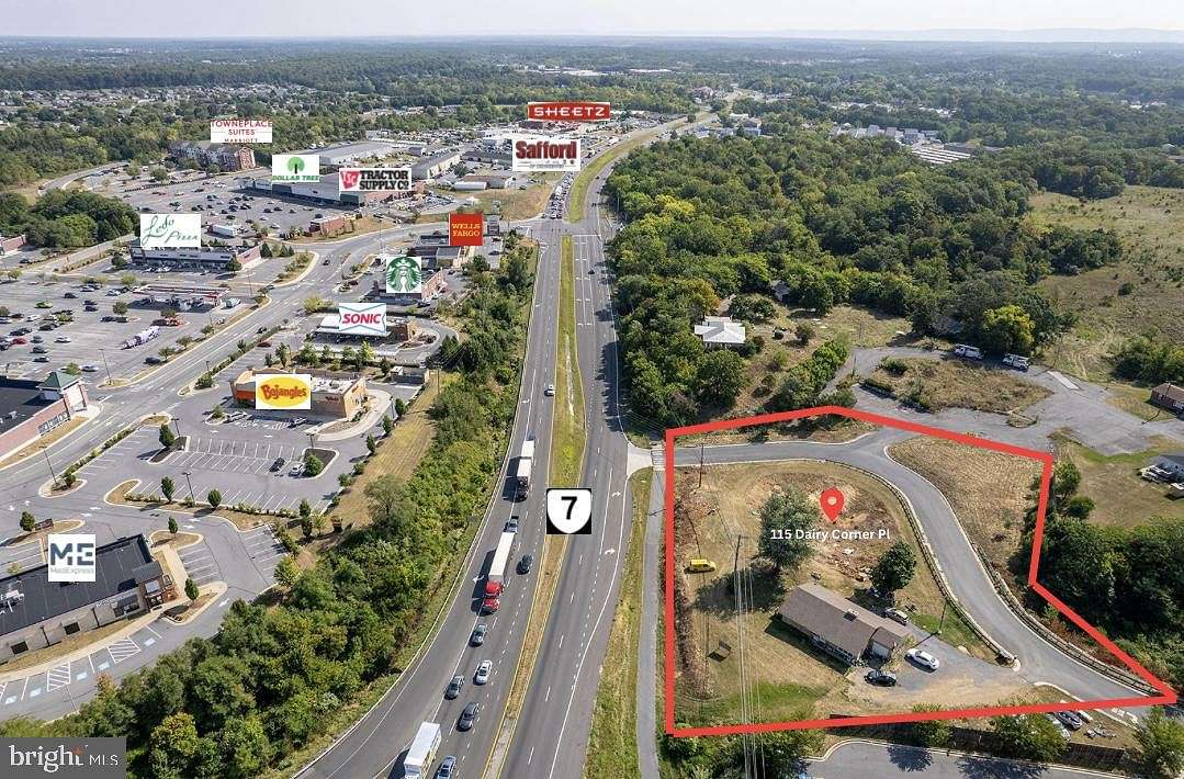 1.75 Acres of Commercial Land for Sale in Winchester, Virginia