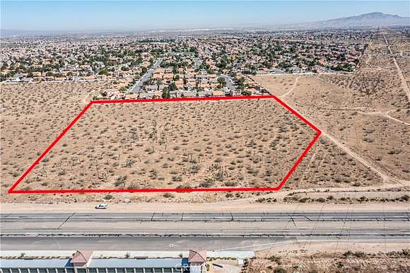 10.3 Acres of Commercial Land for Sale in Victorville, California