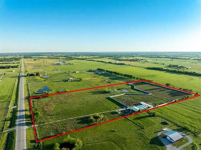 20 Acres of Improved Commercial Land for Sale in Beggs, Oklahoma