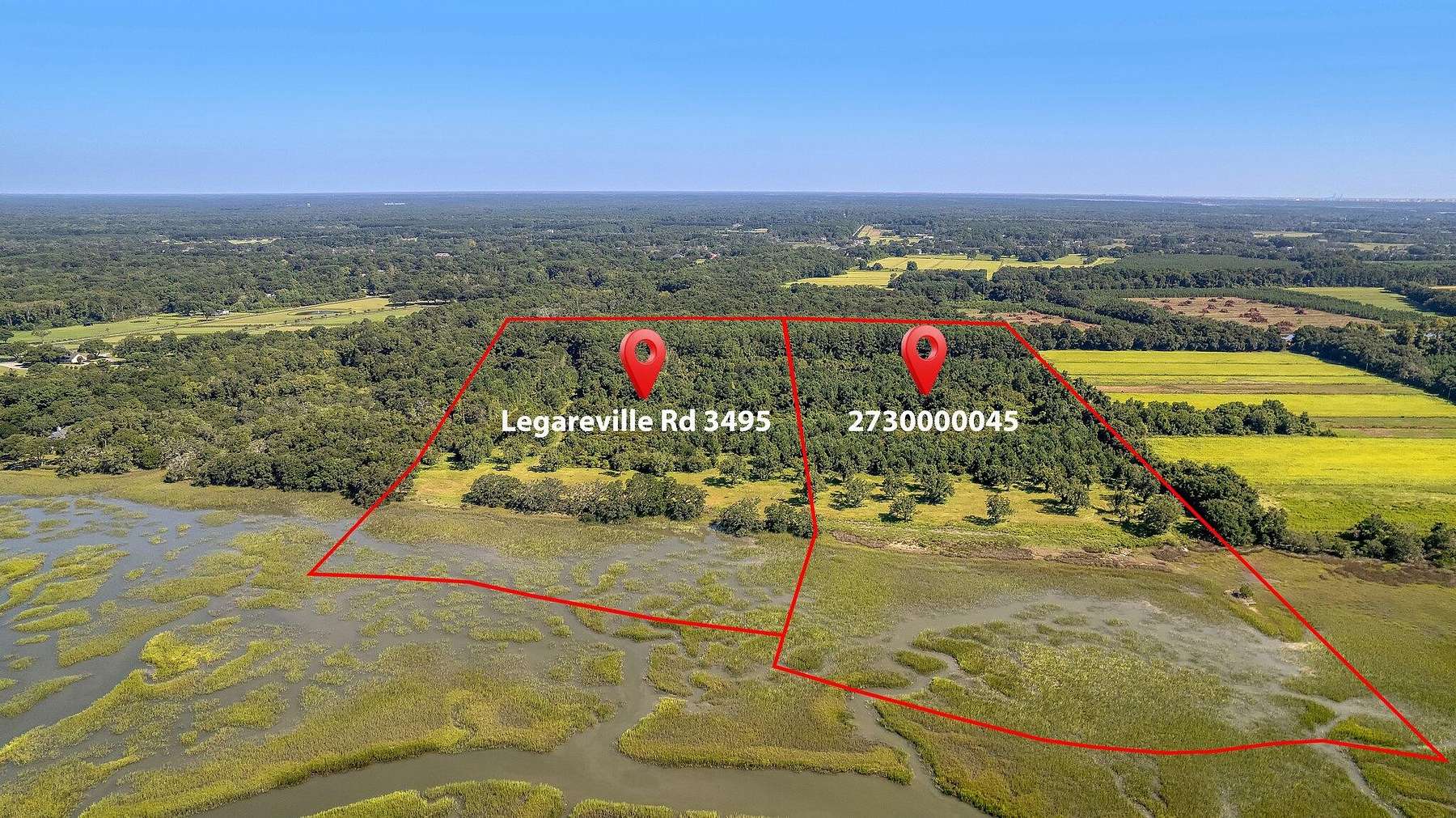 57.7 Acres of Agricultural Land for Sale in Johns Island, South Carolina