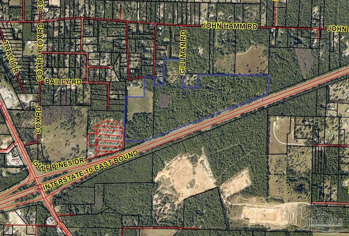 77 Acres of Recreational & Residential Land for Sale in Milton, Florida