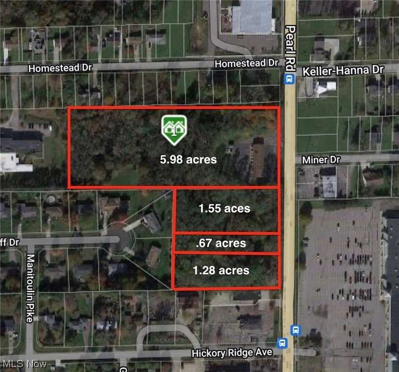 8.5 Acres of Commercial Land for Sale in Brunswick, Ohio
