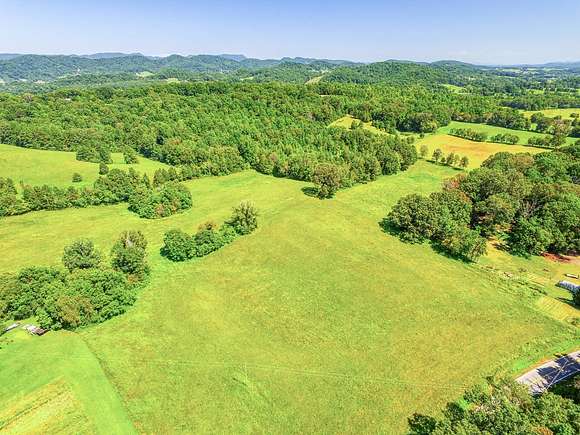 56 Acres of Improved Agricultural Land for Sale in Rogersville, Tennessee
