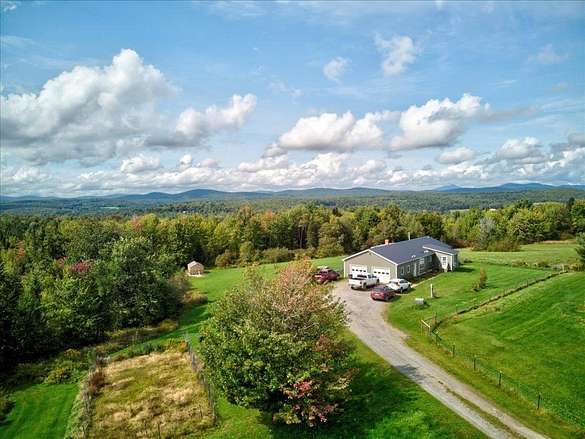 16.6 Acres of Land with Home for Sale in Wolcott, Vermont