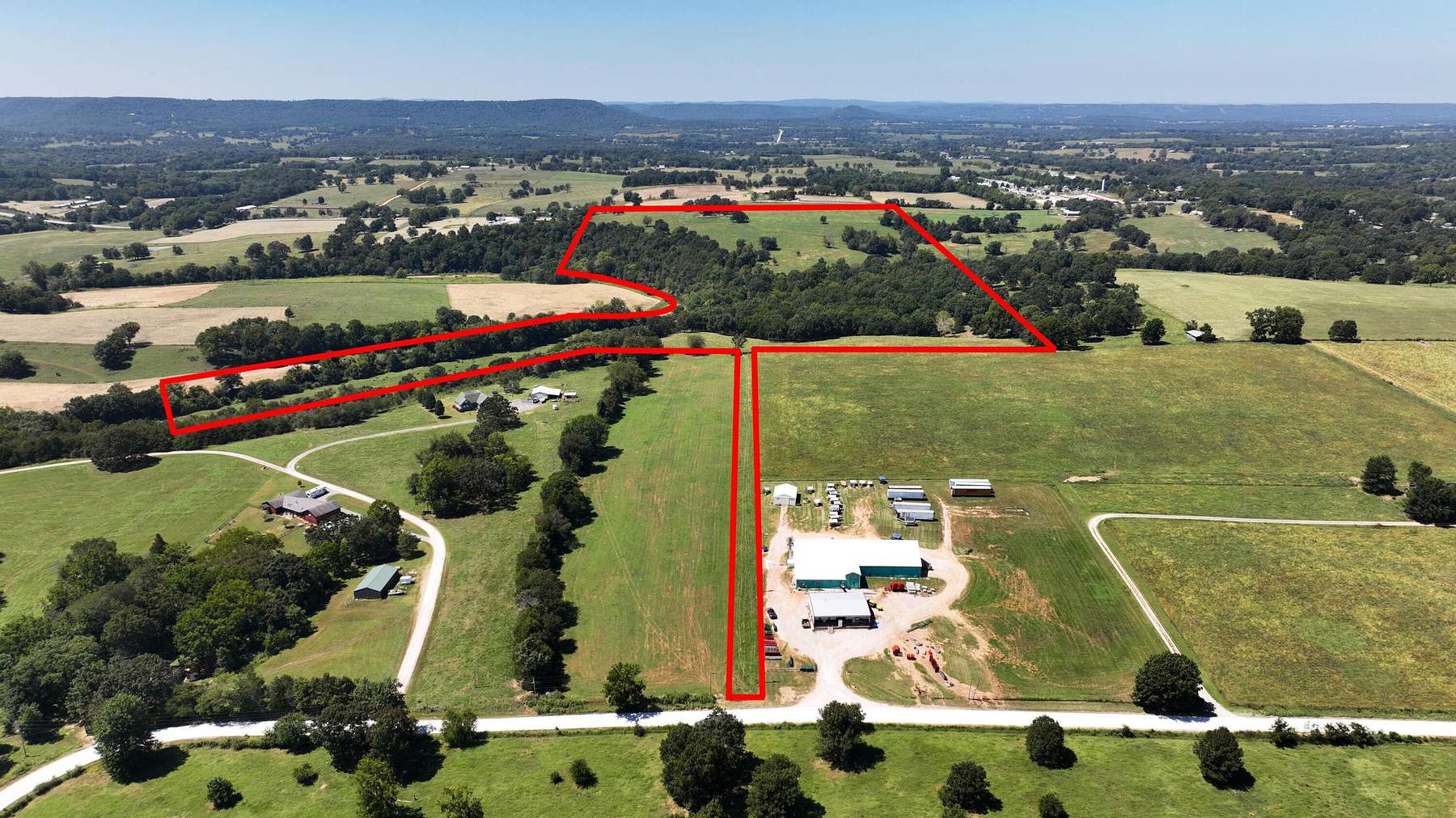 77 Acres of Agricultural Land for Sale in Berryville, Arkansas