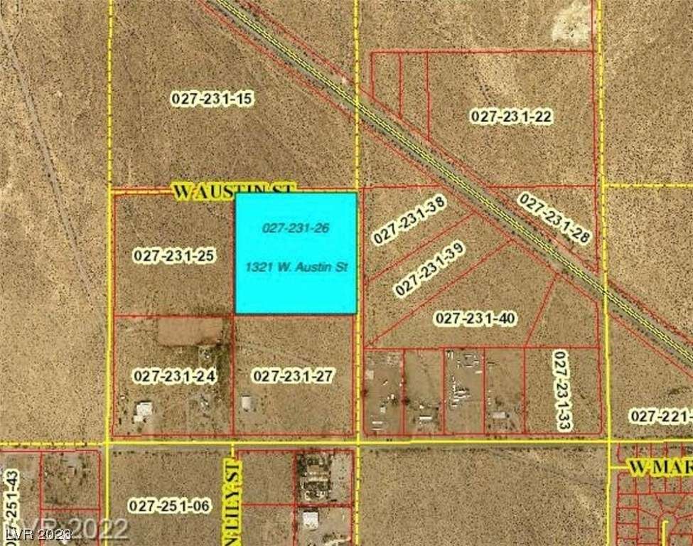 9.7 Acres of Commercial Land for Sale in Pahrump, Nevada