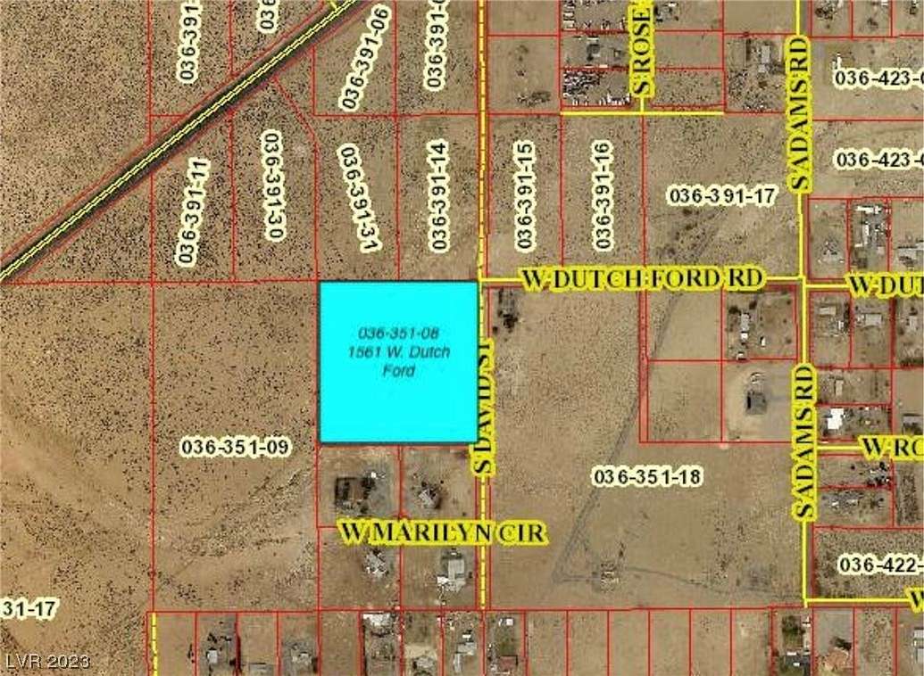 9.55 Acres of Land for Sale in Pahrump, Nevada