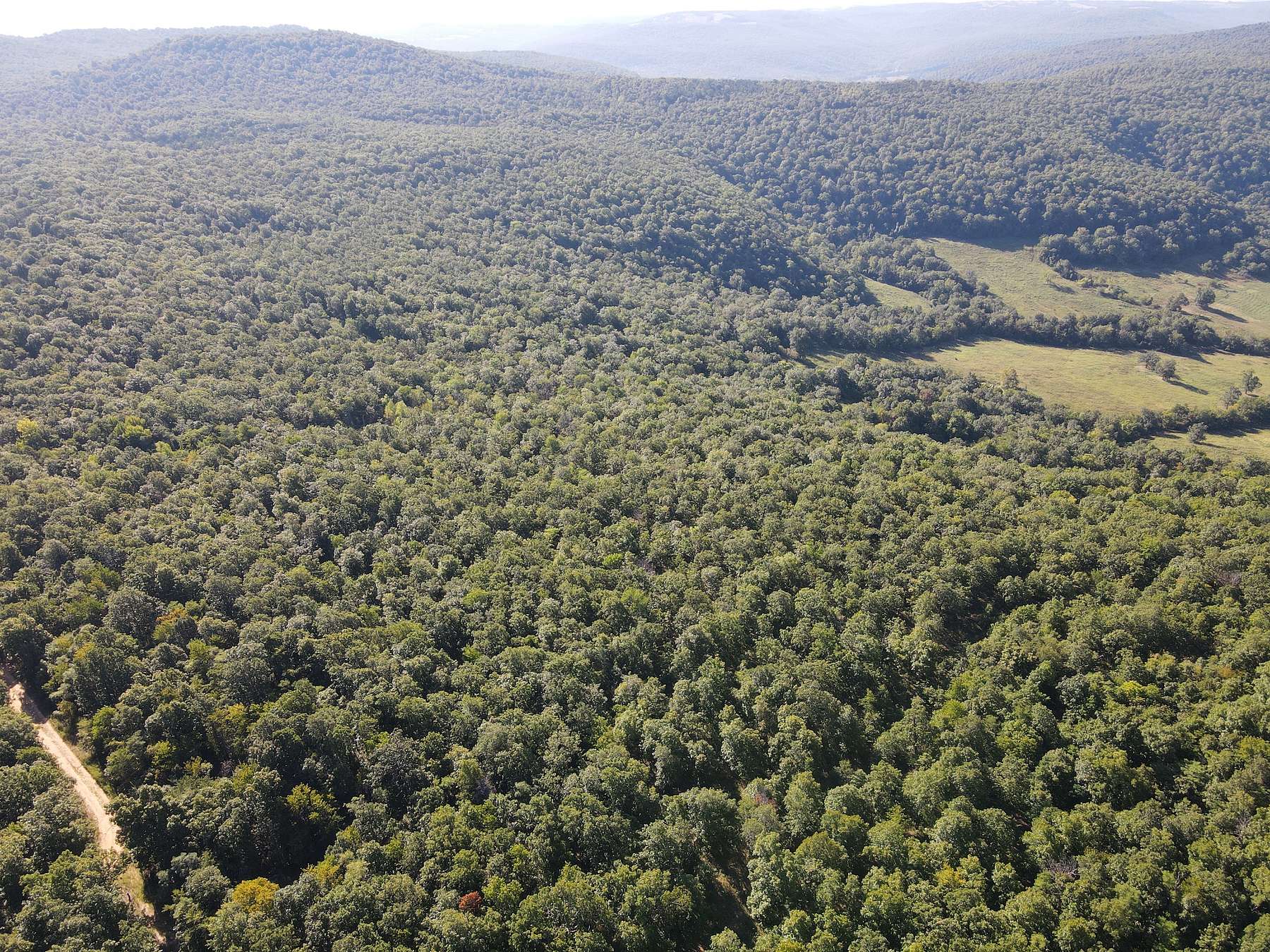 128 Acres of Improved Recreational Land for Sale in Marshall, Arkansas