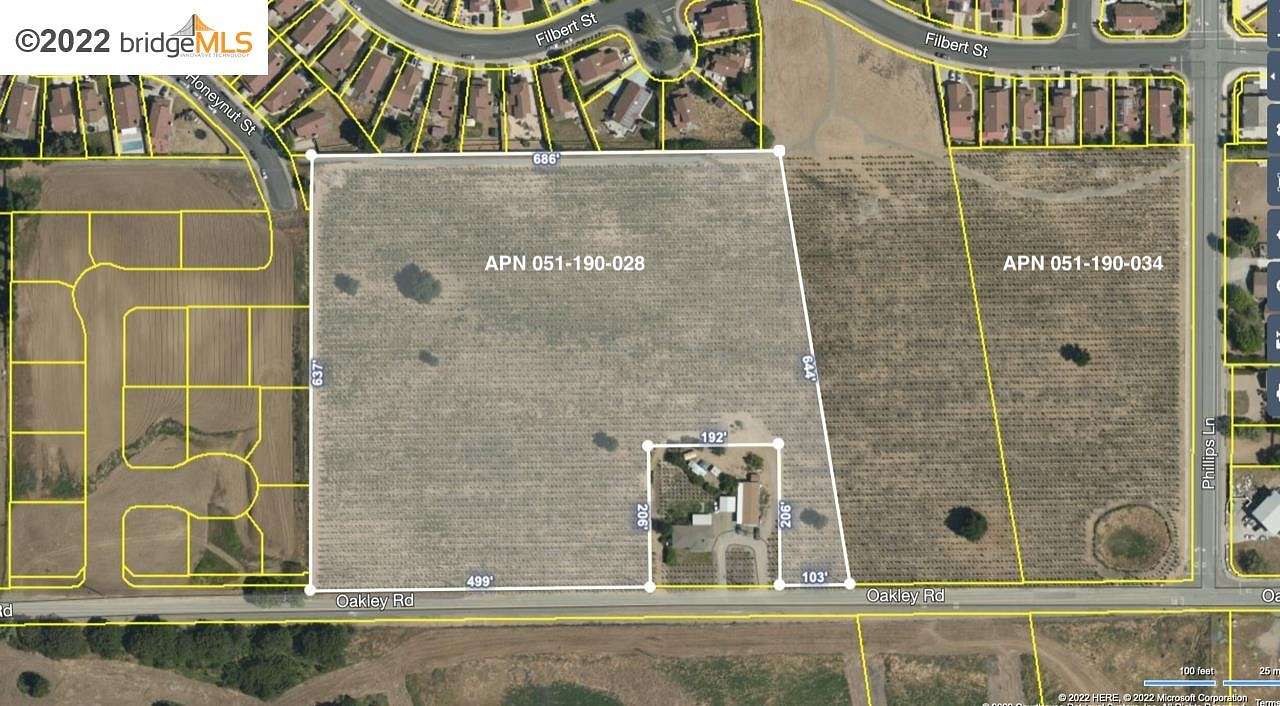 10.2 Acres of Land for Sale in Antioch, California