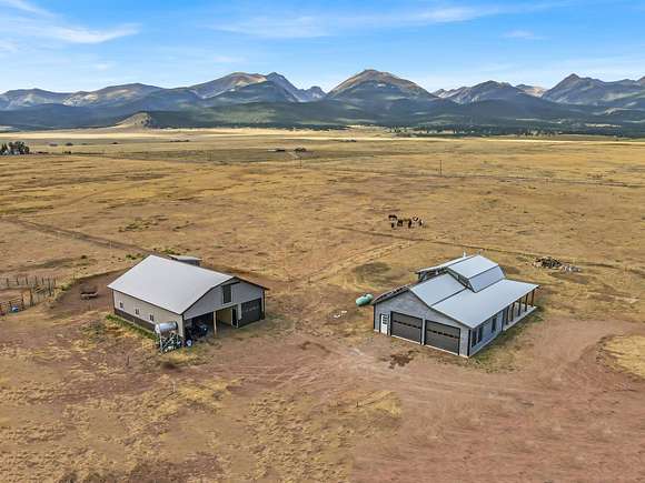 120 Acres of Recreational Land with Home for Sale in Westcliffe, Colorado