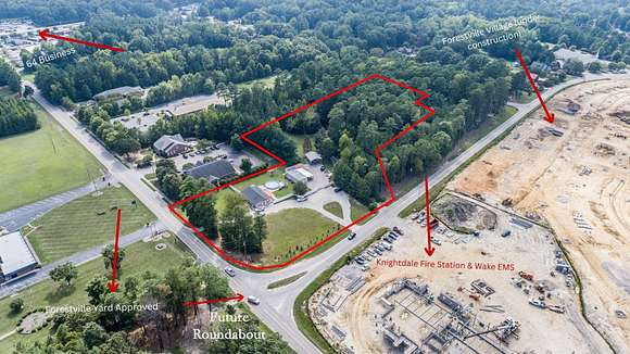2.24 Acres of Commercial Land for Sale in Knightdale, North Carolina