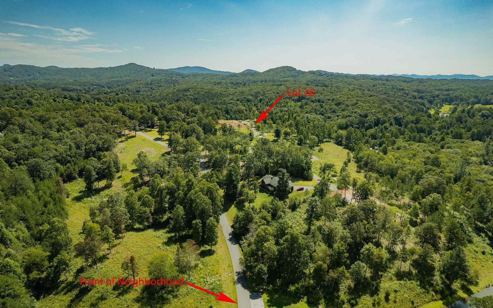 1.2 Acres of Residential Land for Sale in Mineral Bluff, Georgia