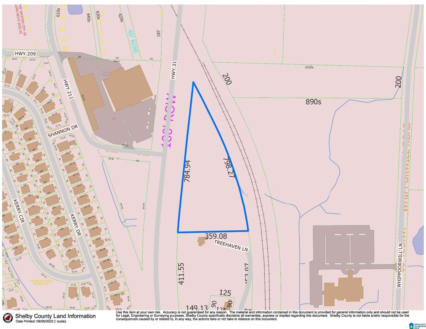 4 Acres of Commercial Land for Sale in Calera, Alabama