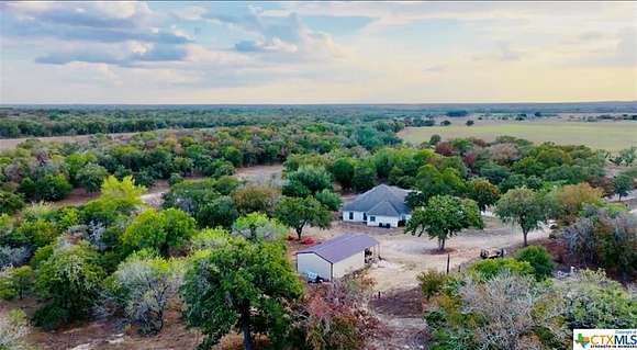 30 Acres of Agricultural Land with Home for Sale in La Vernia, Texas