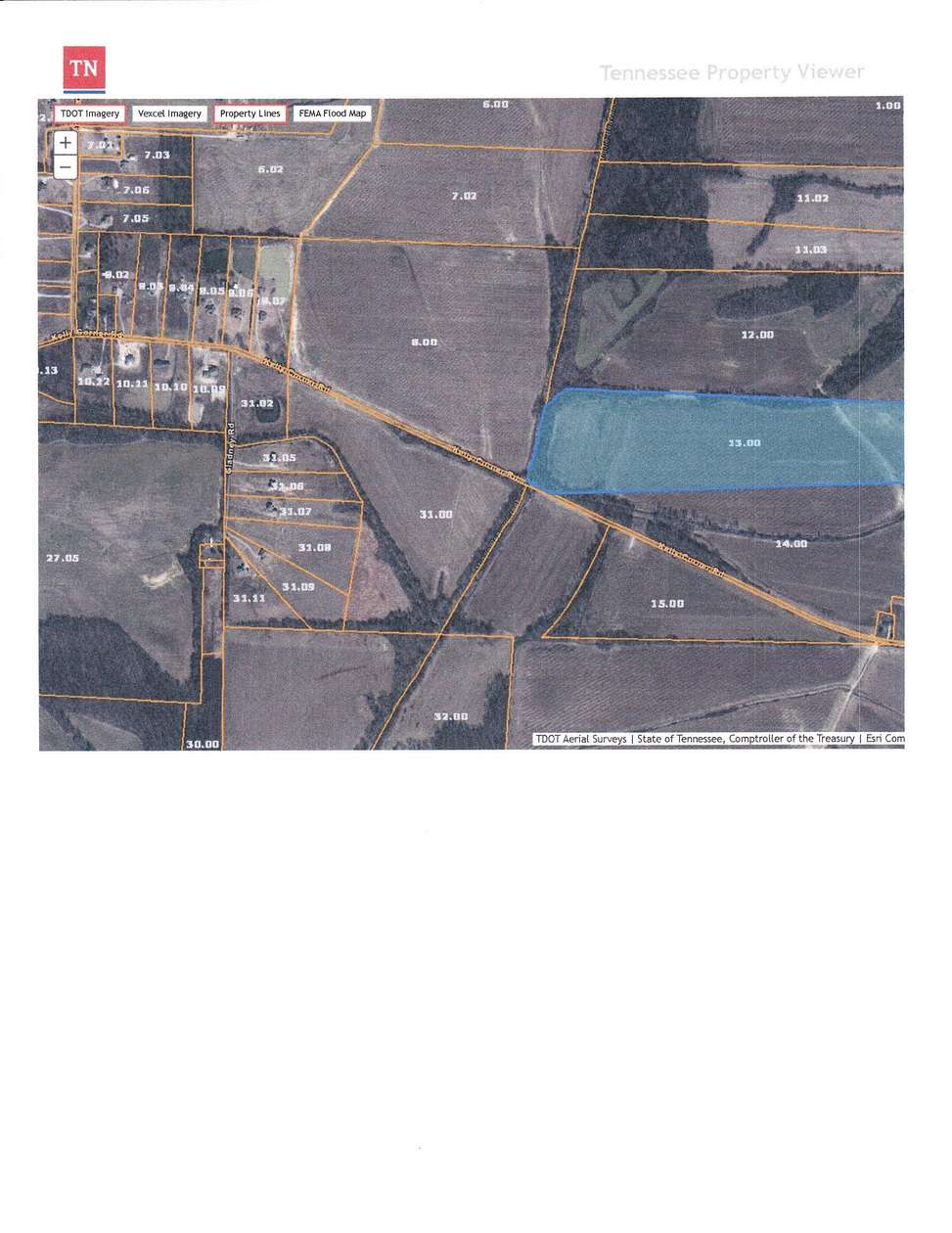 63 Acres of Land for Sale in Mason, Tennessee