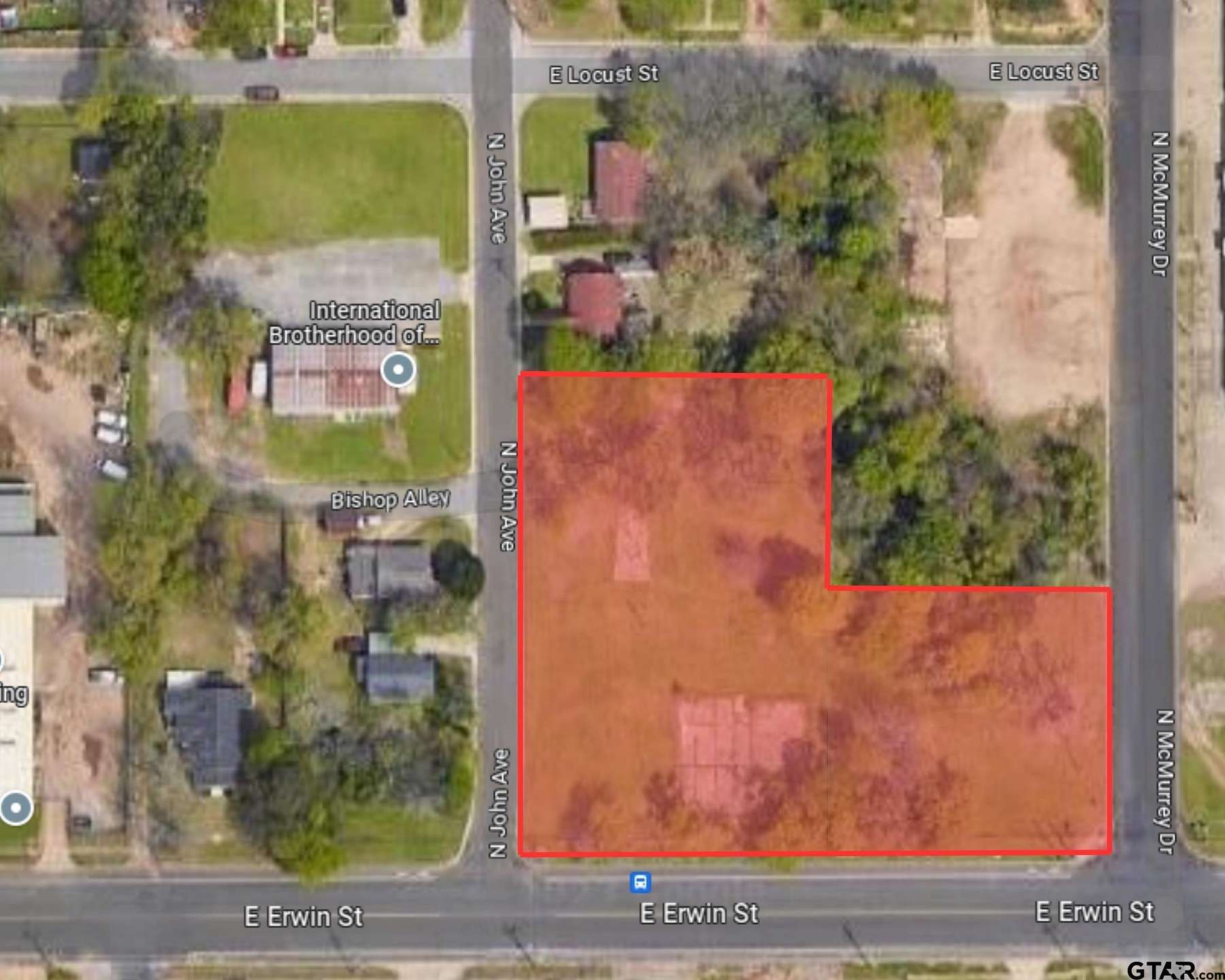 1.5 Acres of Commercial Land for Sale in Tyler, Texas