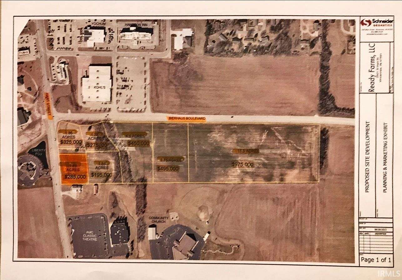 1.4 Acres of Mixed-Use Land for Sale in Vincennes, Indiana