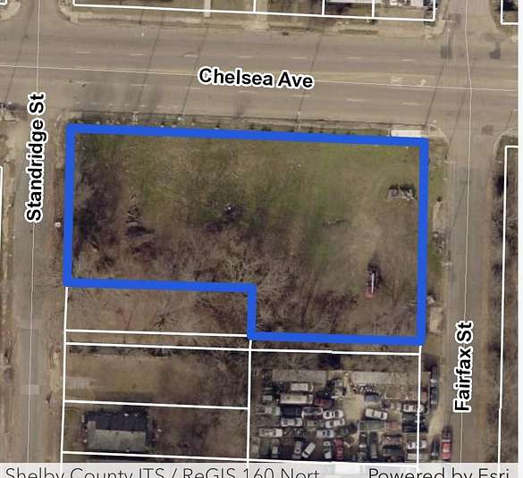 0.8 Acres of Commercial Land for Sale in Memphis, Tennessee