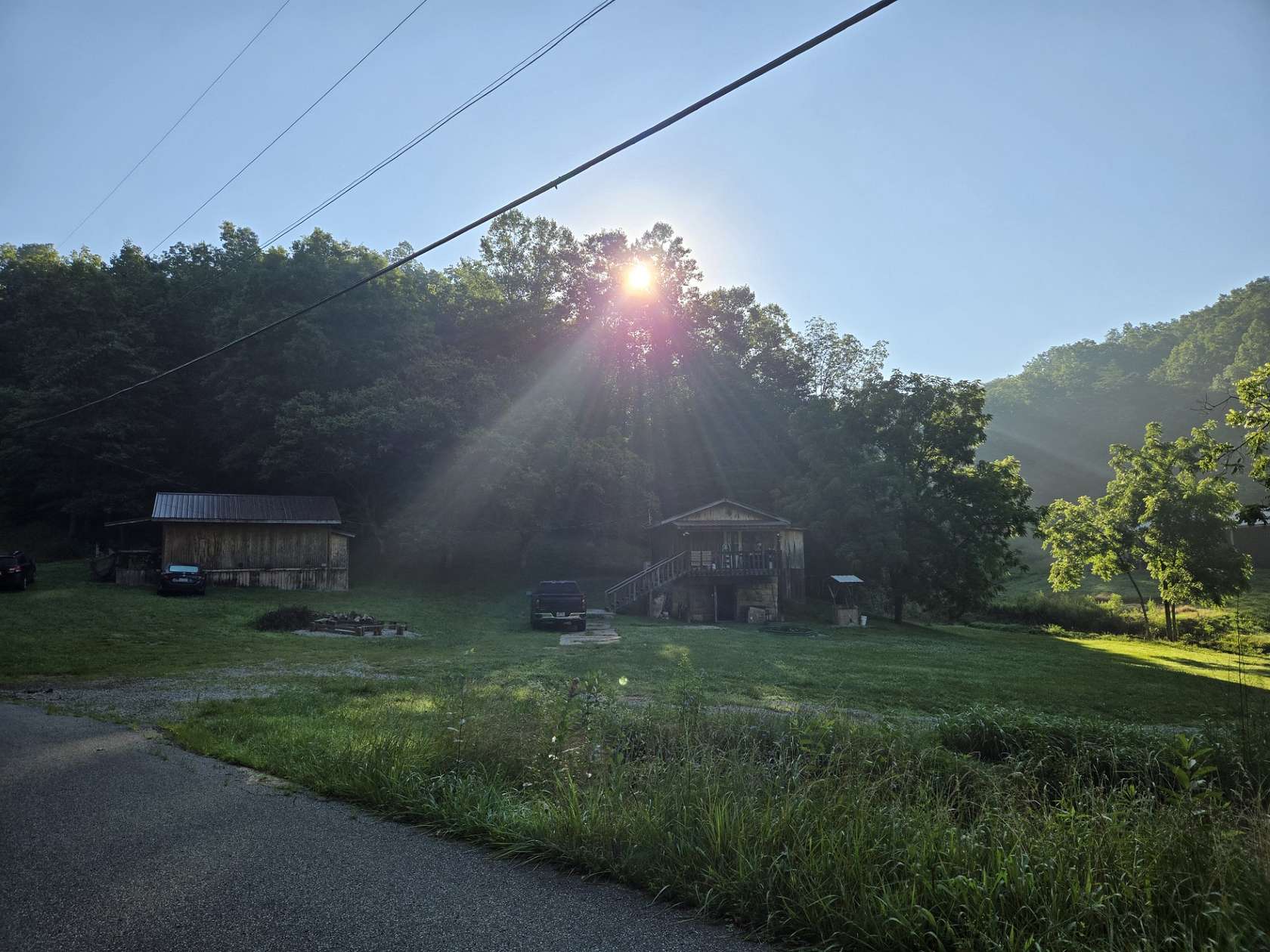 55 Acres of Land with Home for Sale in Wayne, West Virginia