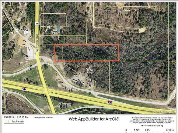 8.2 Acres of Commercial Land for Sale in Tyler, Texas