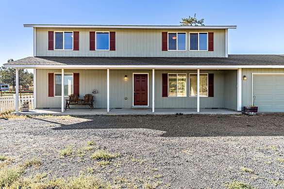 8 Acres of Land with Home for Sale in Prineville, Oregon