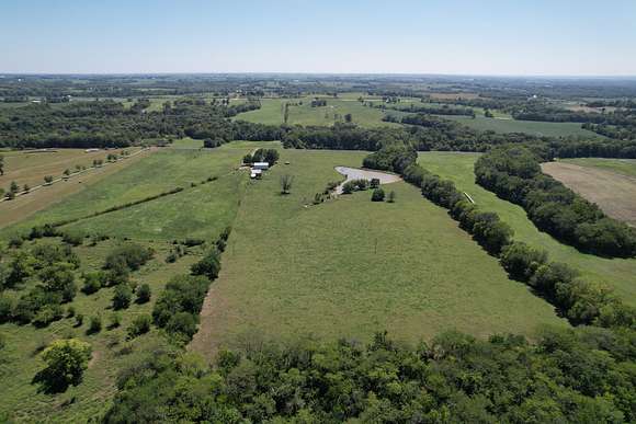 63.92 Acres of Land with Home for Sale in Easton, Missouri