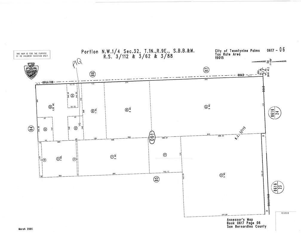 0.28 Acres of Land for Sale in Twentynine Palms, California