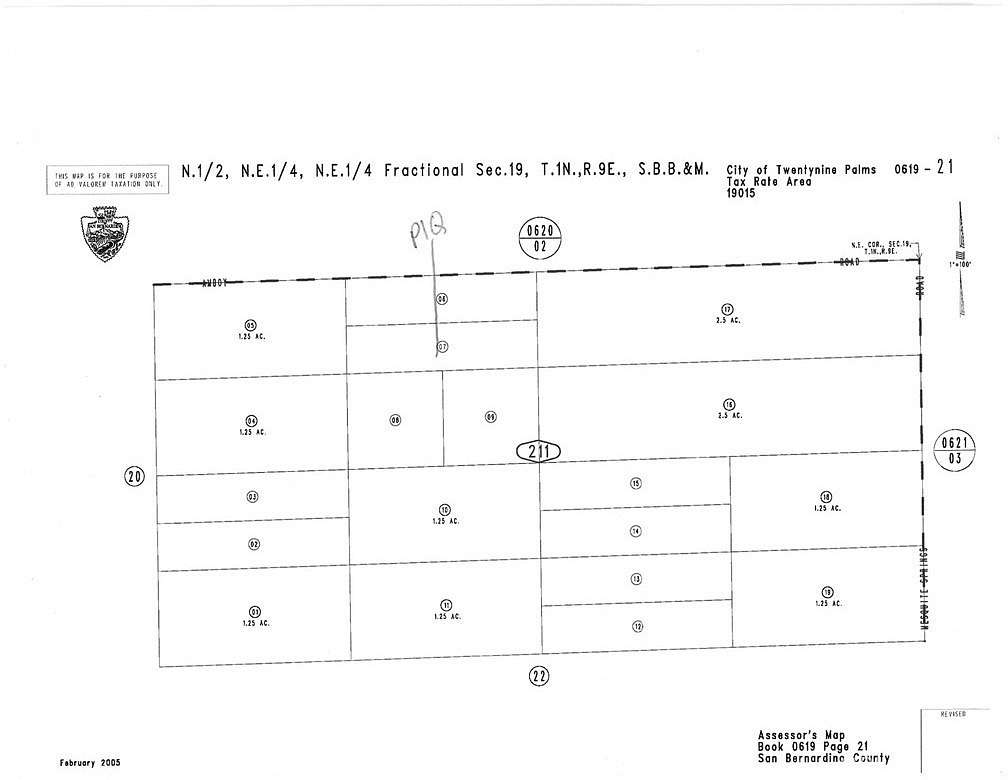 0.63 Acres of Land for Sale in Twentynine Palms, California