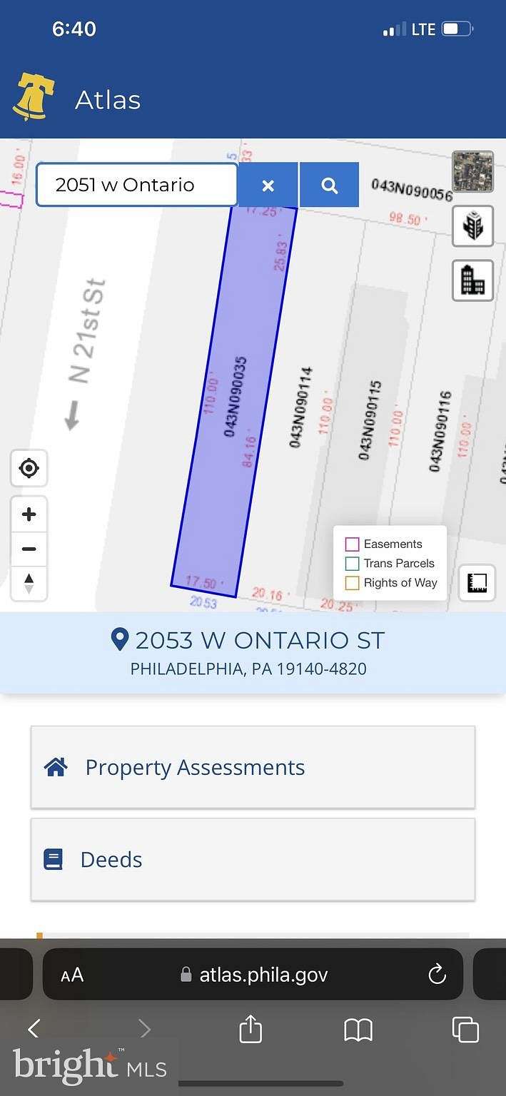 0.04 Acres of Land for Sale in Philadelphia, Pennsylvania