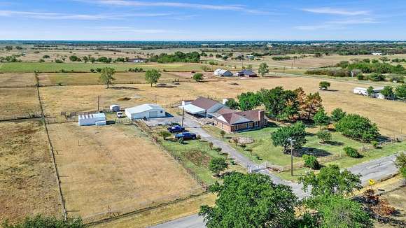 4 Acres of Residential Land with Home for Sale in Pilot Point, Texas