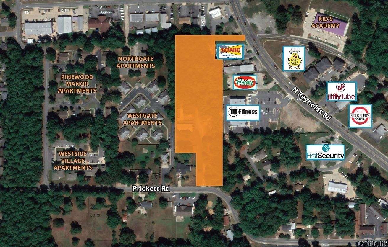 5.7 Acres of Improved Commercial Land for Sale in Bryant, Arkansas