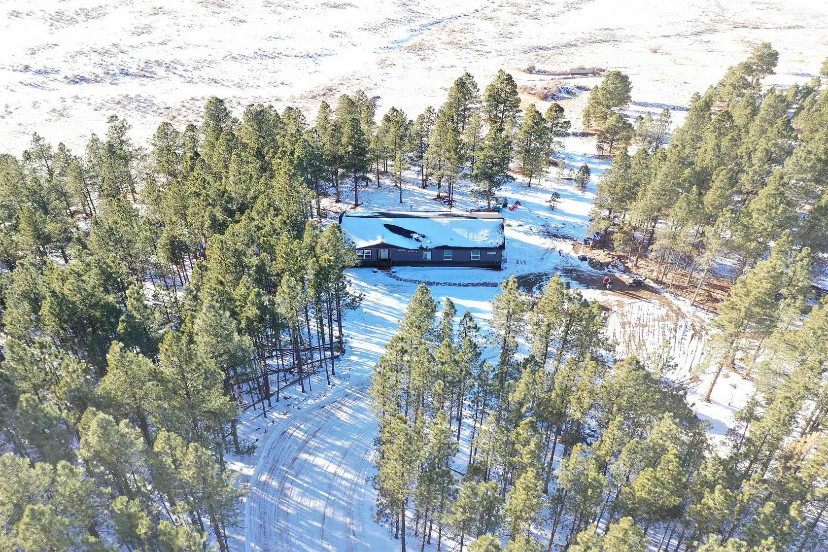 5.4 Acres of Land with Home for Sale in Angel Fire, New Mexico