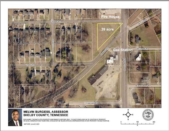 0.39 Acres of Land for Sale in Memphis, Tennessee