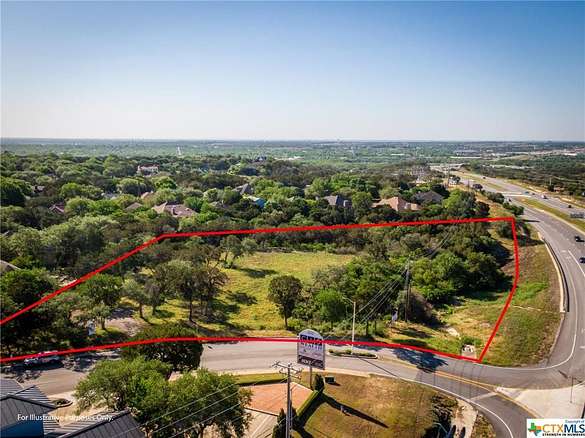 2.5 Acres of Commercial Land for Sale in New Braunfels, Texas