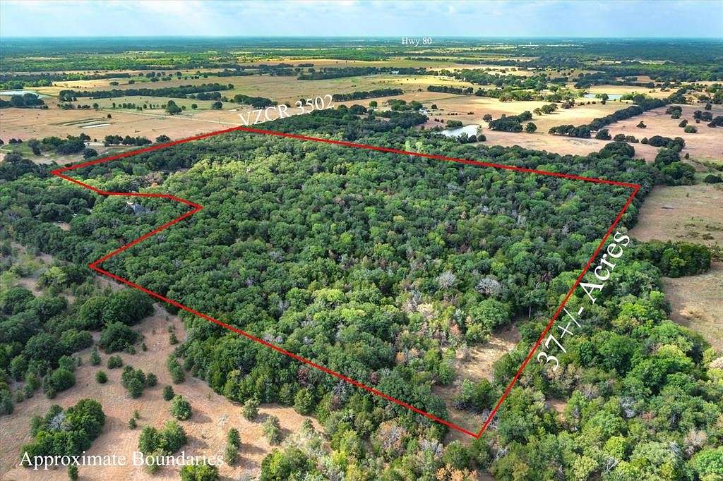 37.2 Acres of Land with Home for Sale in Wills Point, Texas