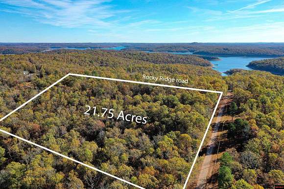 21.75 Acres of Recreational Land for Sale in Mountain Home, Arkansas