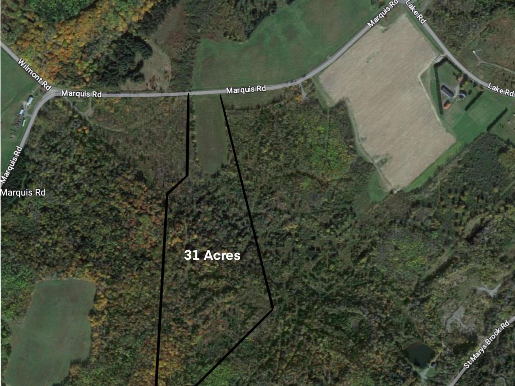 31 Acres of Land for Sale in Van Buren, Maine