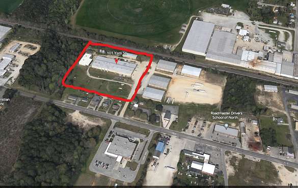 7.2 Acres of Improved Commercial Land for Sale in Dunn, North Carolina