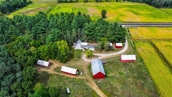 92 Acres of Land with Home for Sale in Princeton, Wisconsin