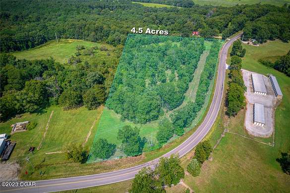 4.5 Acres of Commercial Land for Sale in Pineville, Missouri