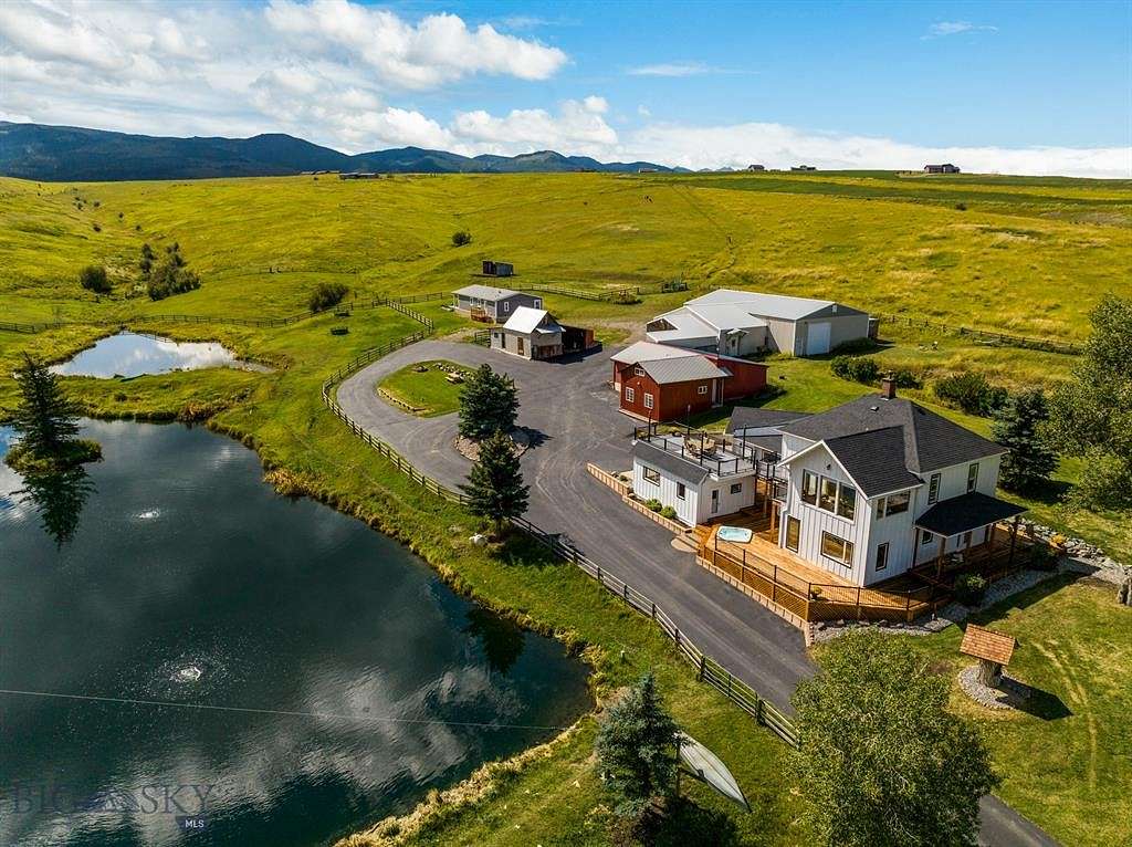 27.2 Acres of Land with Home for Sale in Bozeman, Montana
