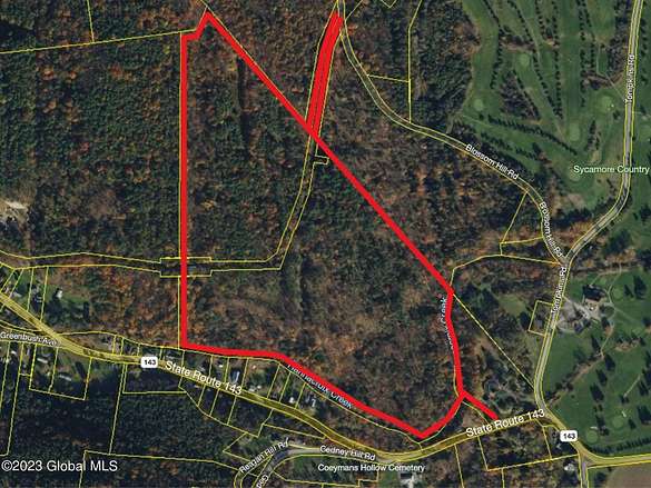 90 Acres of Recreational Land for Sale in Coeymans, New York