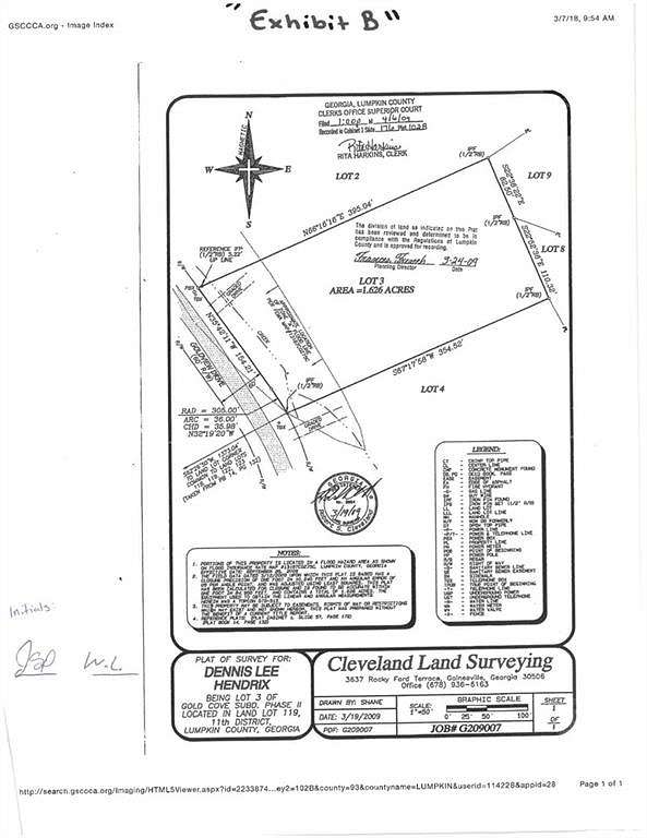 1.6 Acres of Residential Land for Sale in Dahlonega, LandSearch