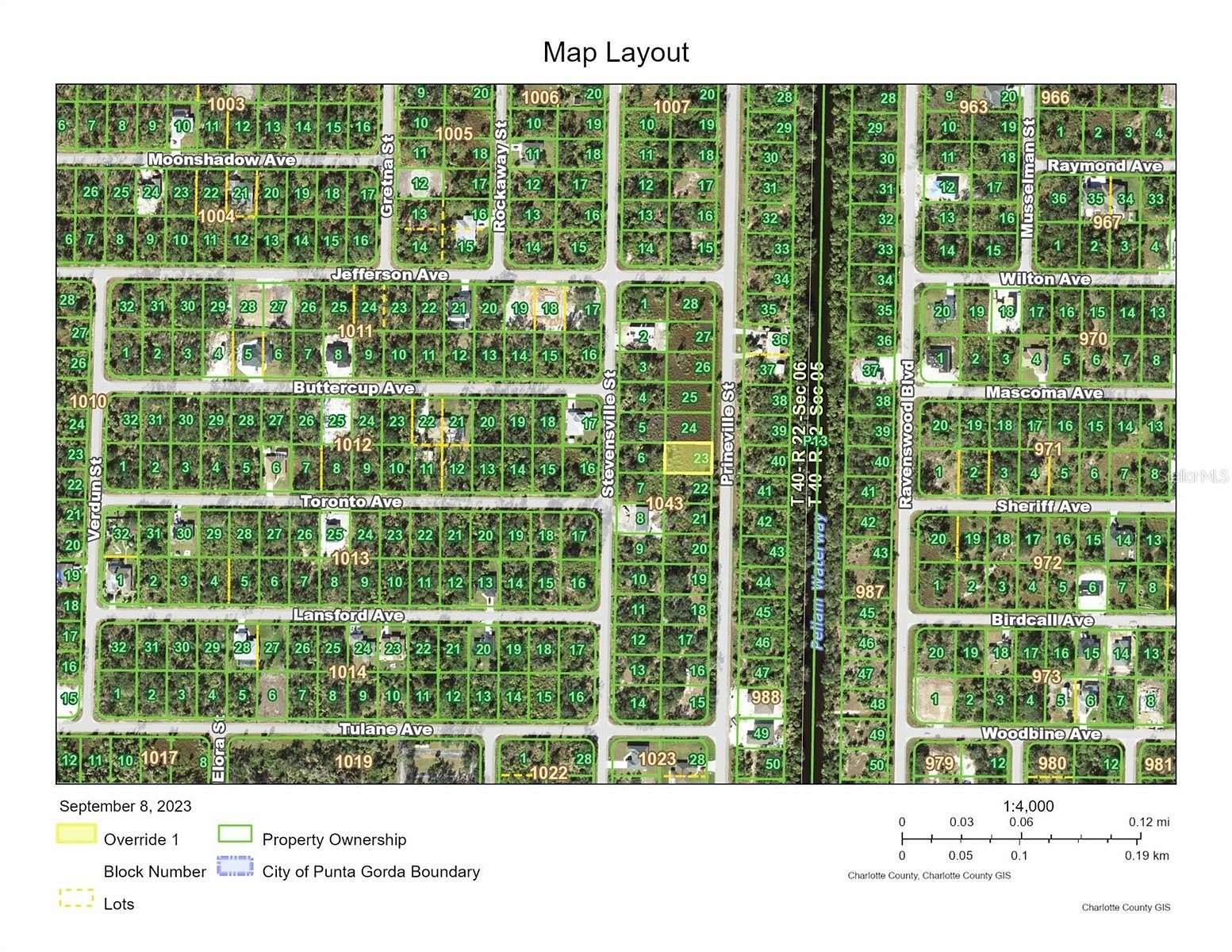 0.23 Acres of Land for Sale in Port Charlotte, Florida
