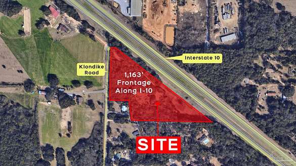 7.2 Acres of Commercial Land for Sale in Pensacola, Florida