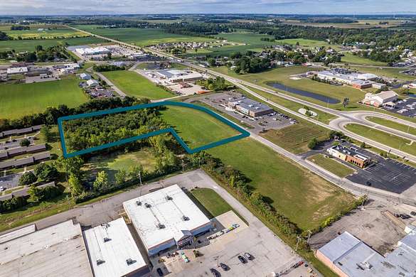 3.6 Acres of Commercial Land for Sale in Winchester, Indiana