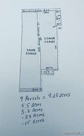9.1 Acres of Commercial Land for Sale in Tuskegee, Alabama
