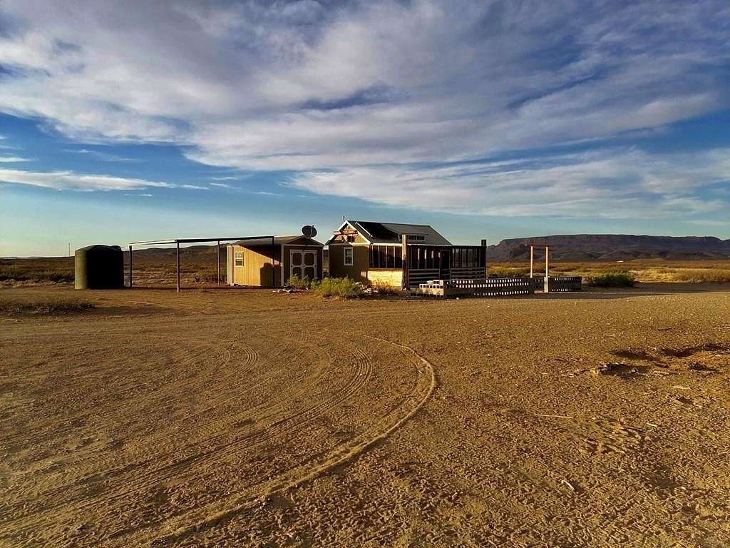 5 Acres of Residential Land with Home for Sale in Terlingua, Texas