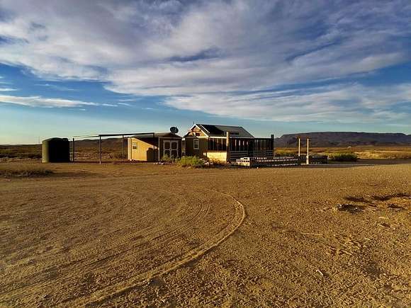 5 Acres of Residential Land with Home for Sale in Terlingua, Texas