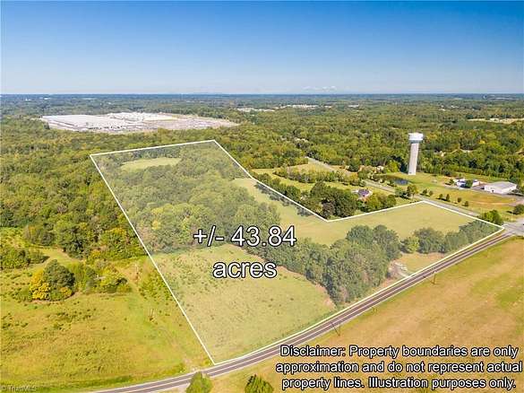 43.8 Acres of Mixed-Use Land for Sale in McLeansville, North Carolina